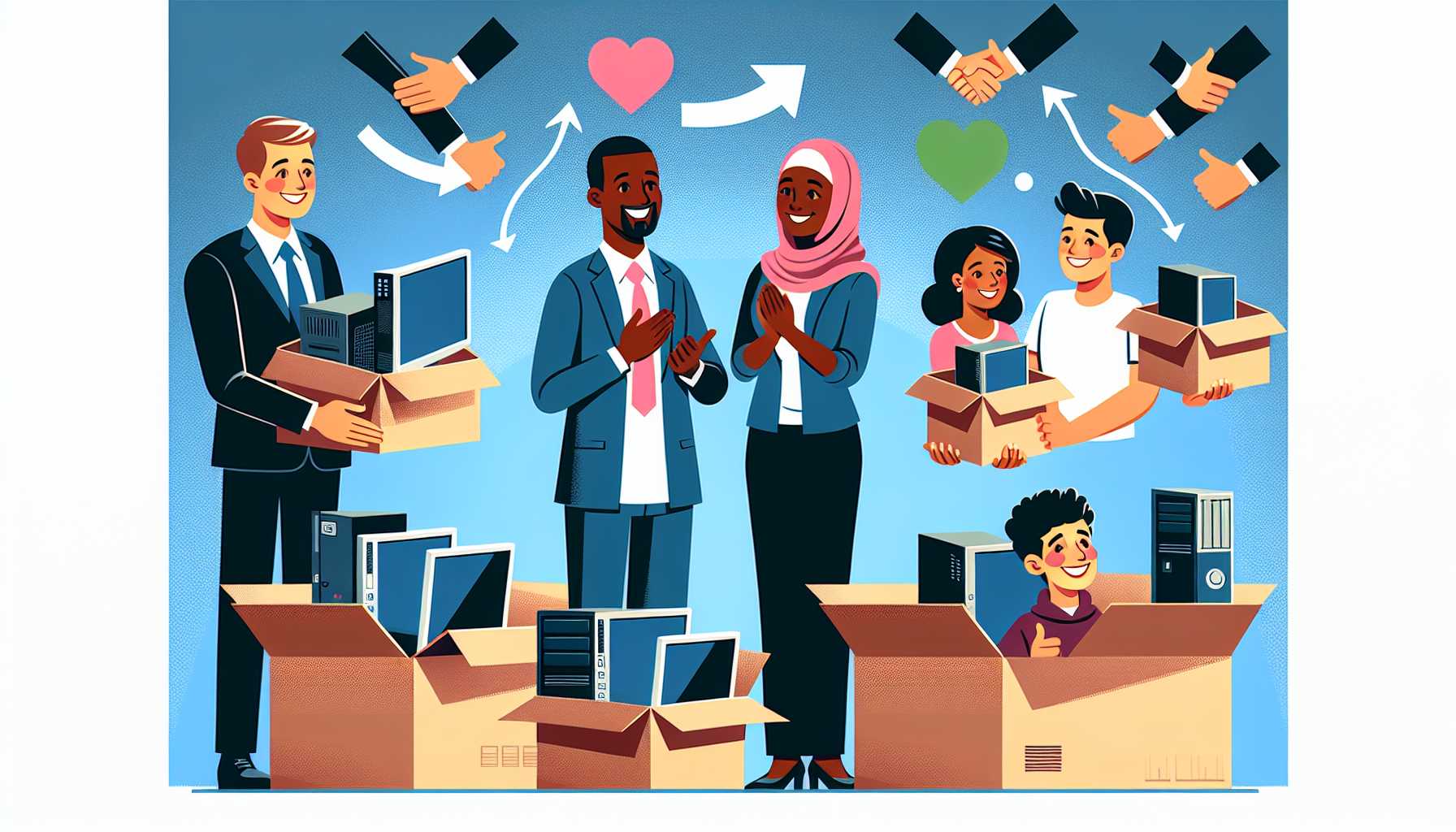 תרומת מחשבים: מעשה טוב שיש בו גם תועלת